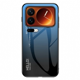 Hoesje Xiaomi 17 Pro Max Gehard Glas Met Hello-logo