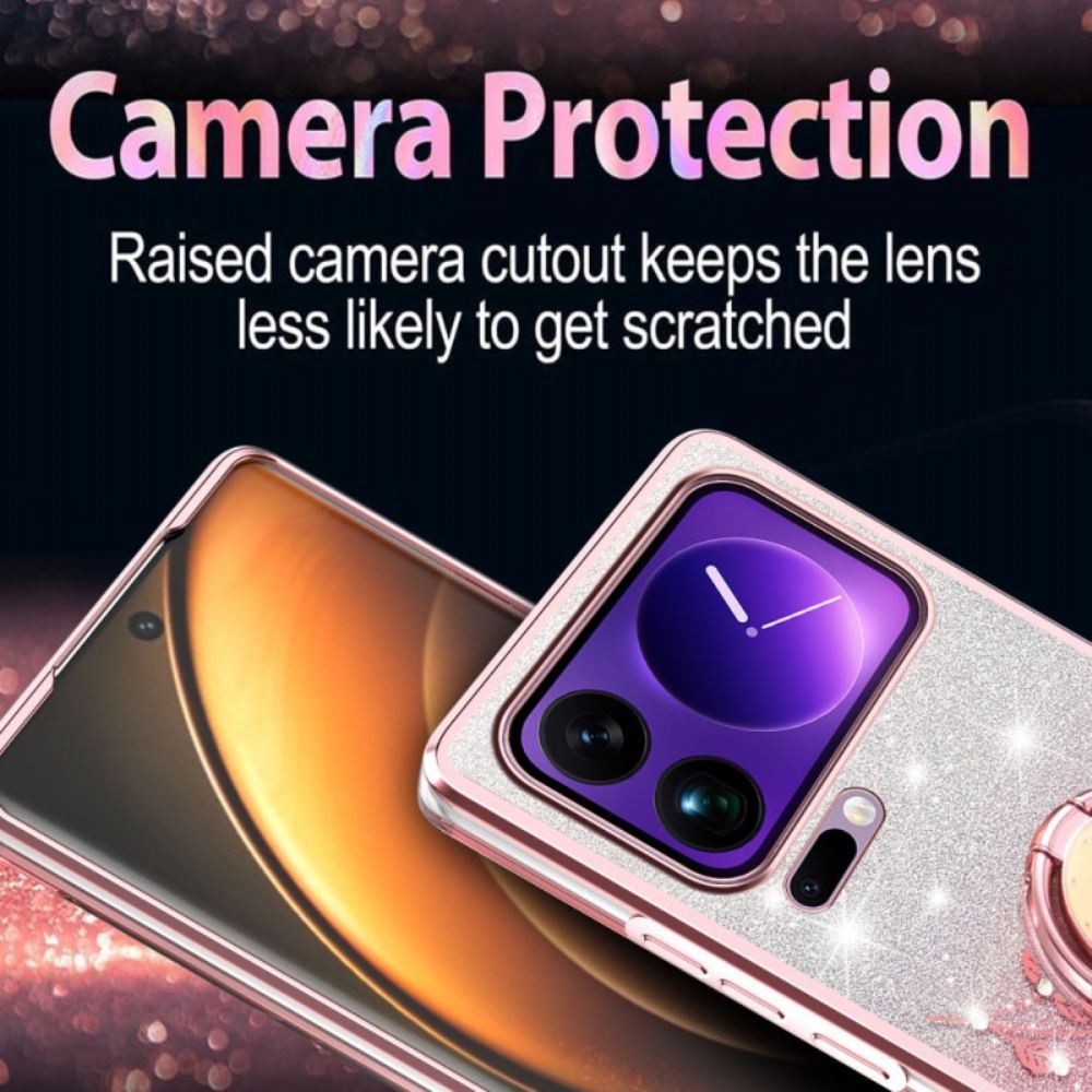 Hoesje Xiaomi 17 Pro Max Kadem-draaibare Ring