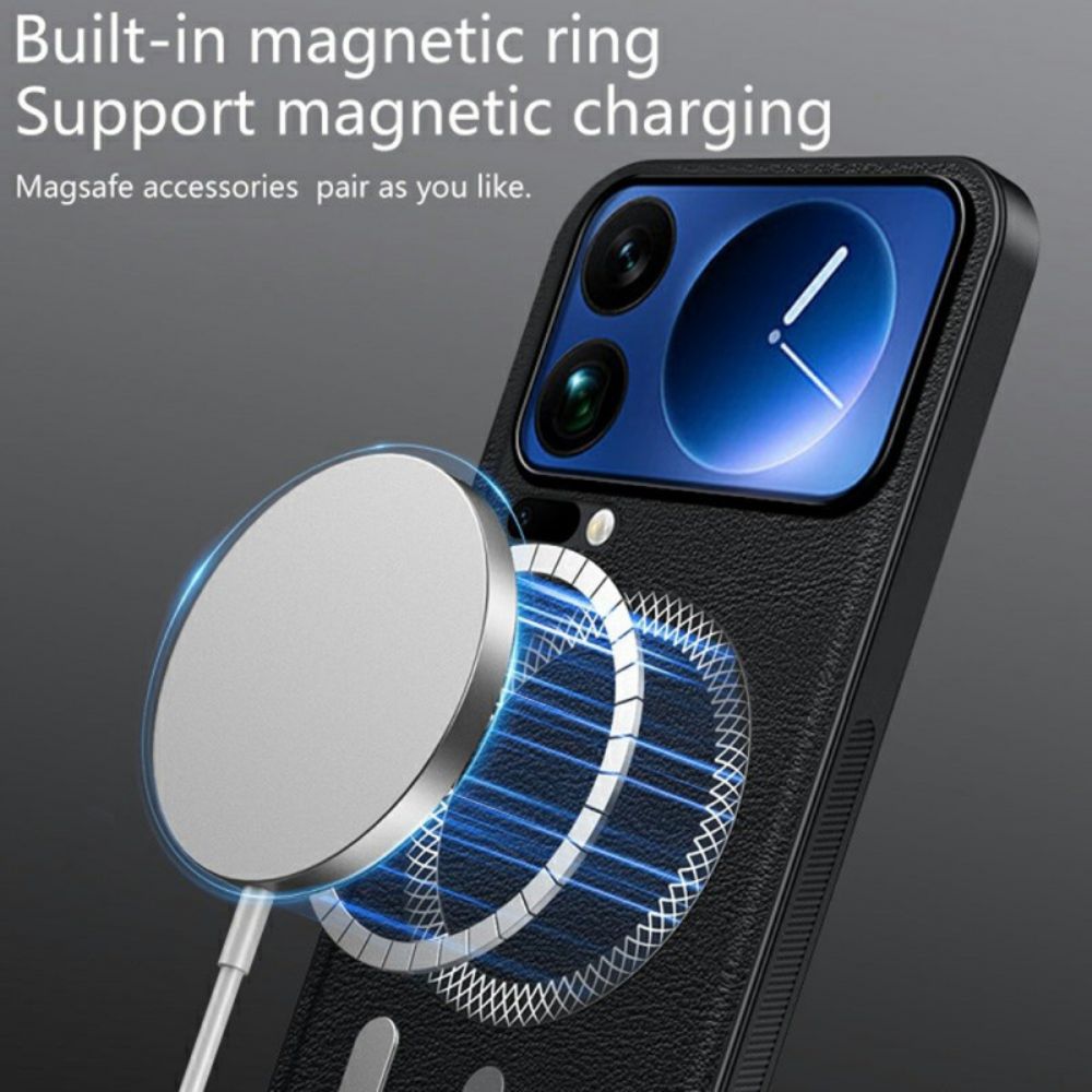 Hoesje Xiaomi 17 Pro Max Magnetisch Metalen Lensmontuur
