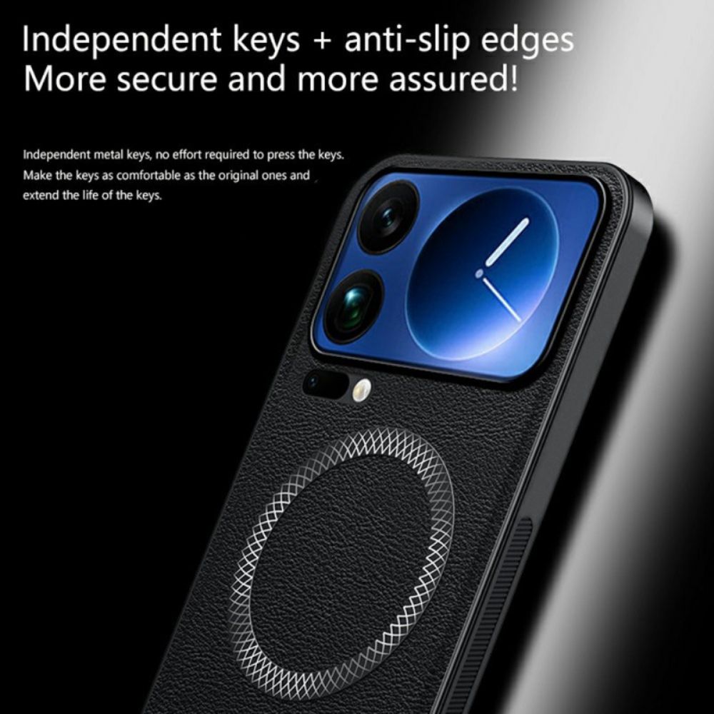 Hoesje Xiaomi 17 Pro Max Magnetisch Metalen Lensmontuur