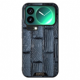 Hoesje Xiaomi 17 Pro Max Micro-reliëf Magnetische Abeel