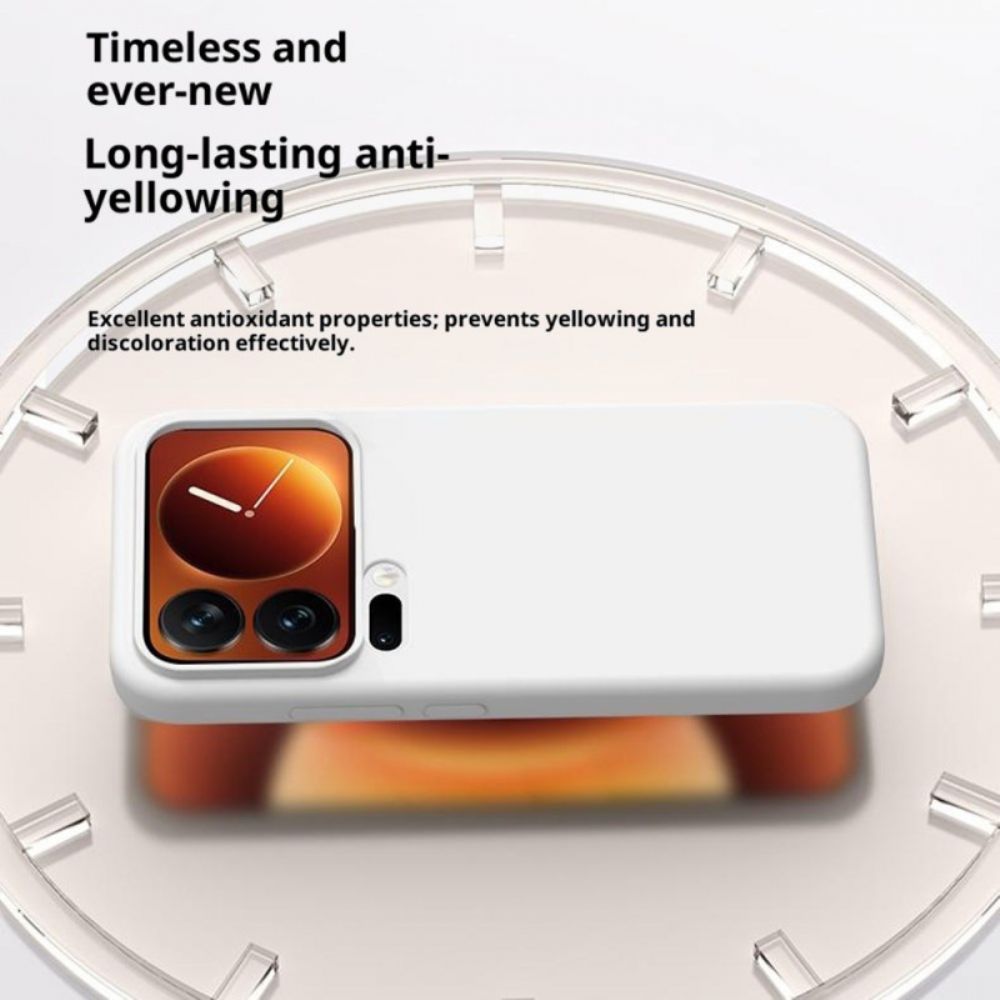 Hoesje Xiaomi 17 Pro Max Vloeibare Siliconen