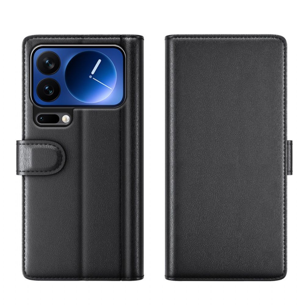 Leren Hoesje Xiaomi 17 Pro Max Echt Leer