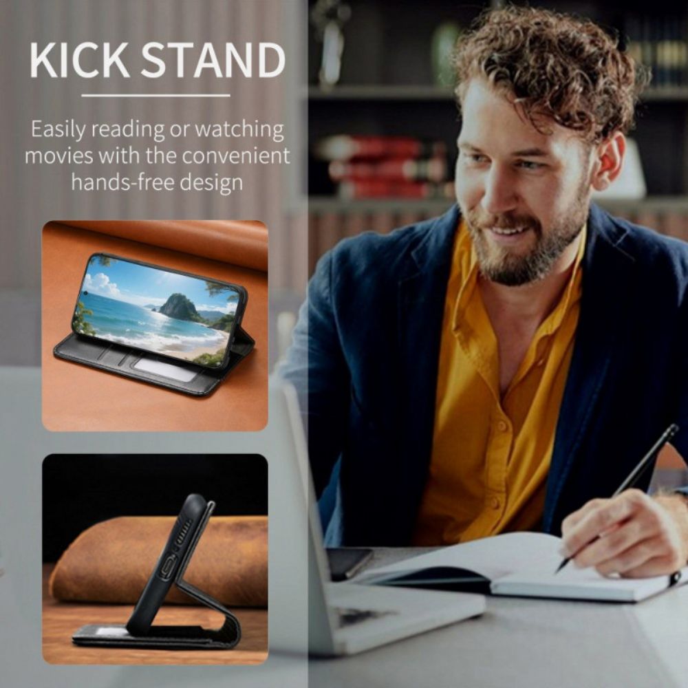 Leren Hoesje Xiaomi 17 Pro Max Elastische Polsband