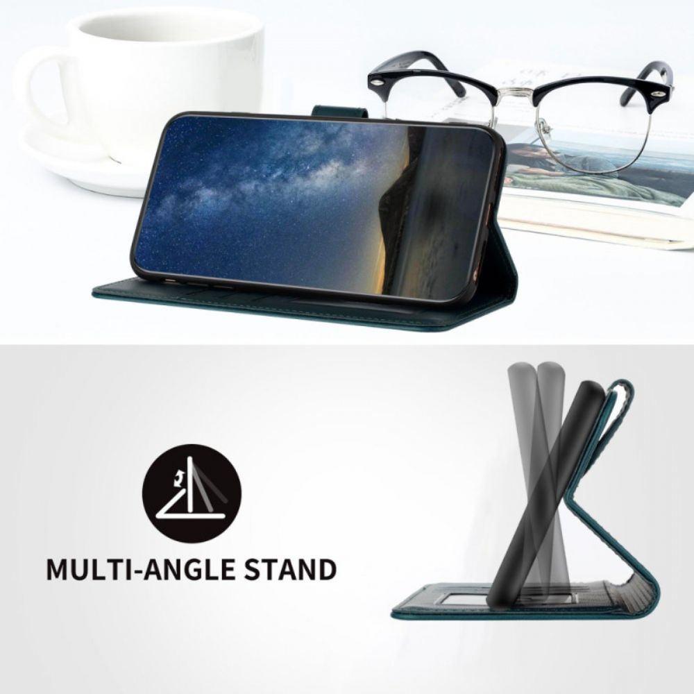 Leren Hoesje Xiaomi 17 Pro Max Kanten Mandala Bescherming Hoesje