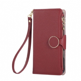 Leren Hoesje Xiaomi 17 Pro Max Vintage Portemonnee Met Rits