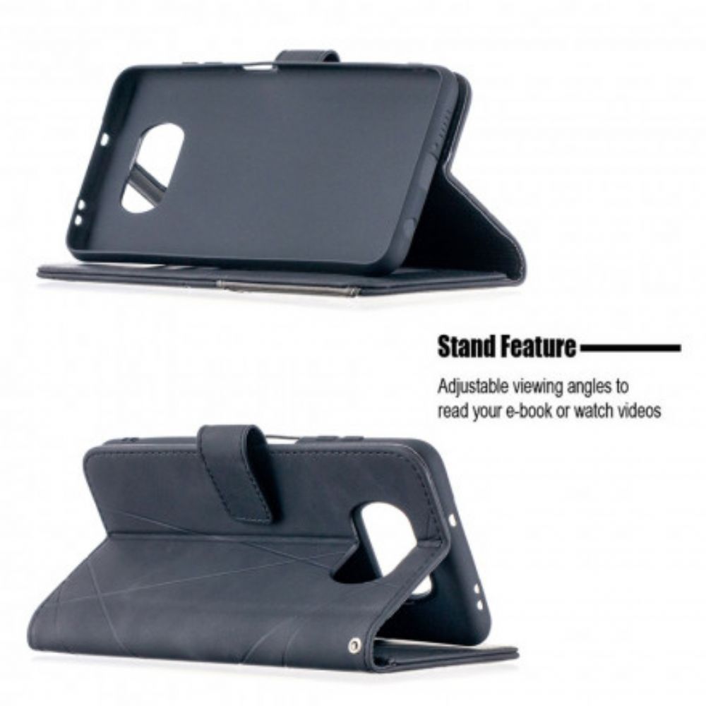 Folio-hoesje voor Poco X3 / X3 Pro / X3 NFC Driehoek Binfen Kleur
