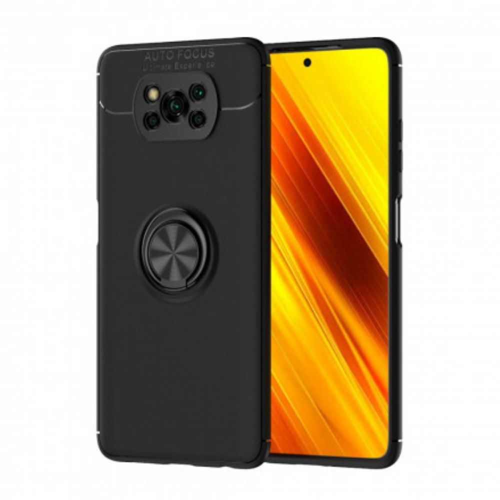 Hoesje voor Poco X3 / X3 Pro / X3 NFC Draaiende Ring