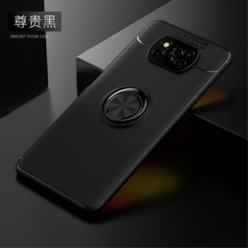 Hoesje voor Poco X3 / X3 Pro / X3 NFC Draaiende Ring
