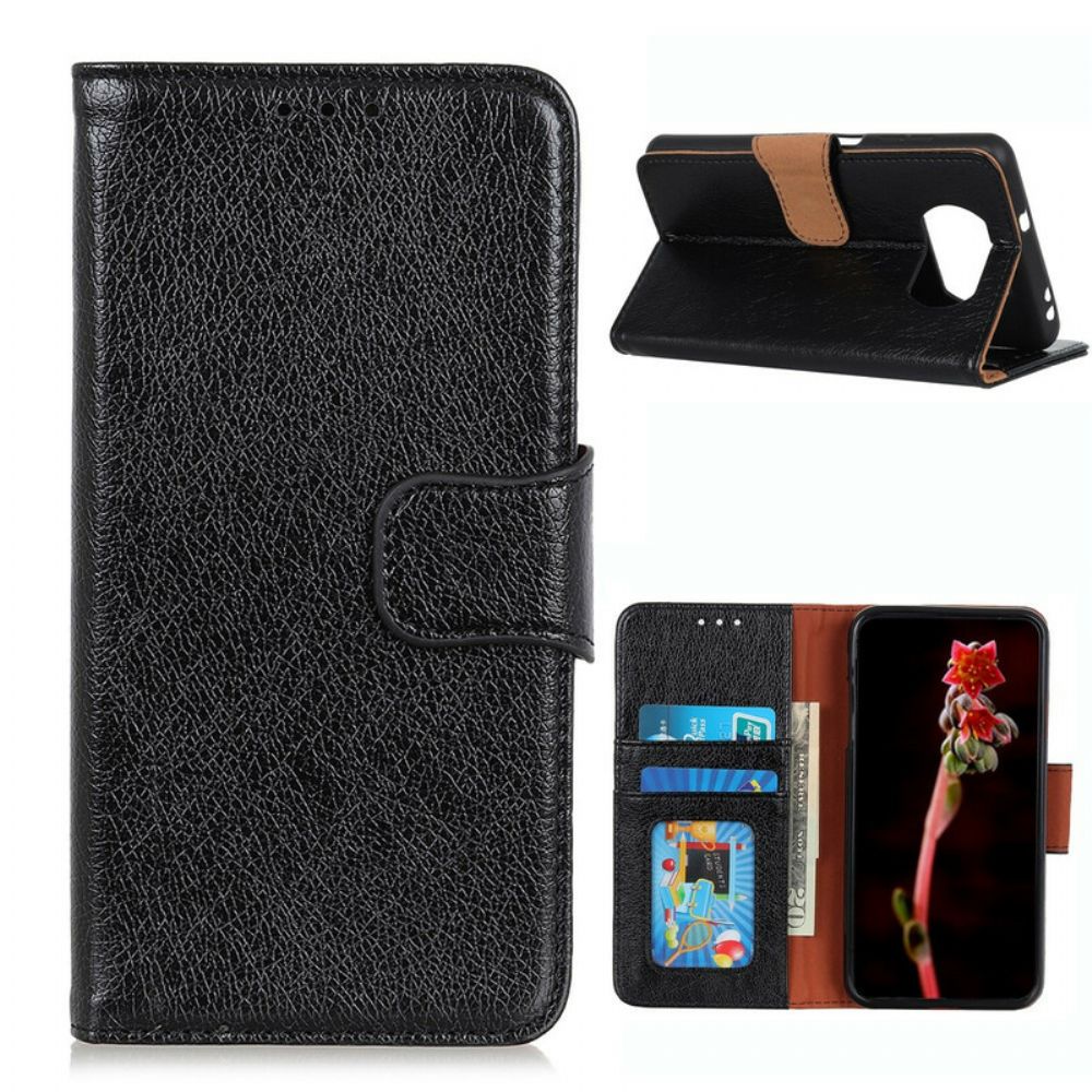 Leren Hoesje voor Poco X3 / X3 Pro / X3 NFC Gesplitst Nappaleer