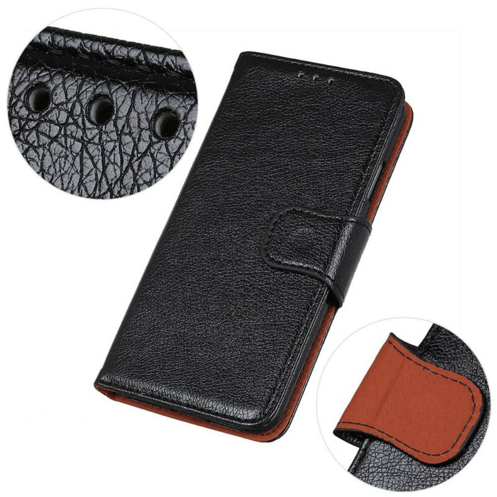 Leren Hoesje voor Poco X3 / X3 Pro / X3 NFC Gesplitst Nappaleer