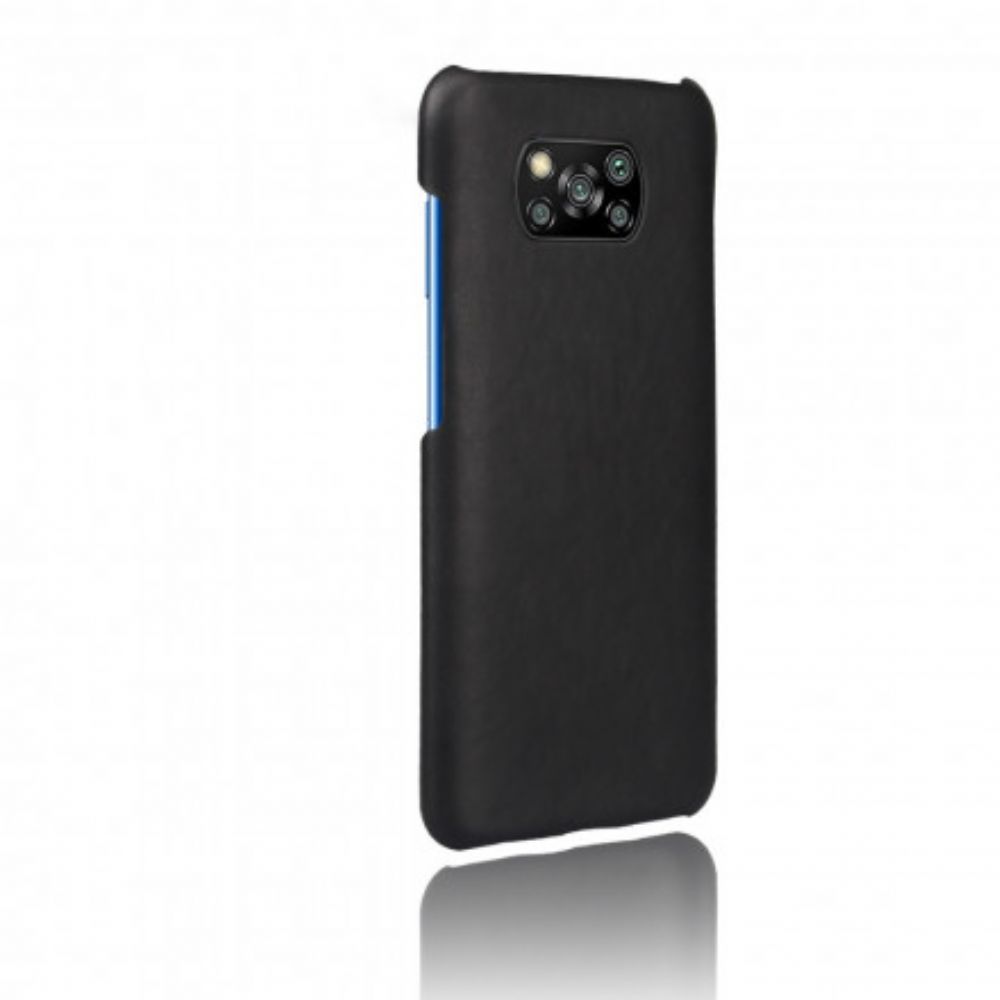 Telefoonhoesje voor Poco X3 / X3 Pro / X3 NFC Ksq Leereffect