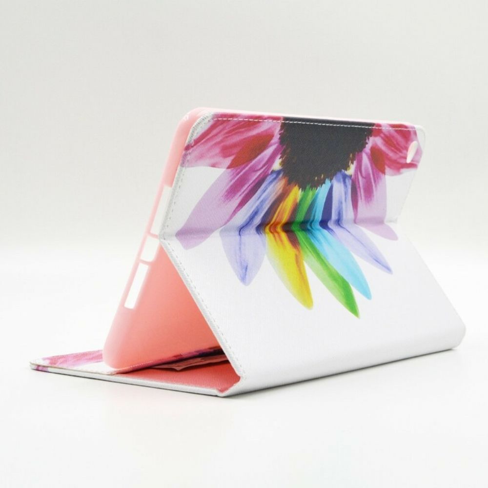 Folio-hoesje voor iPad Mini 4 Aquarel Bloem