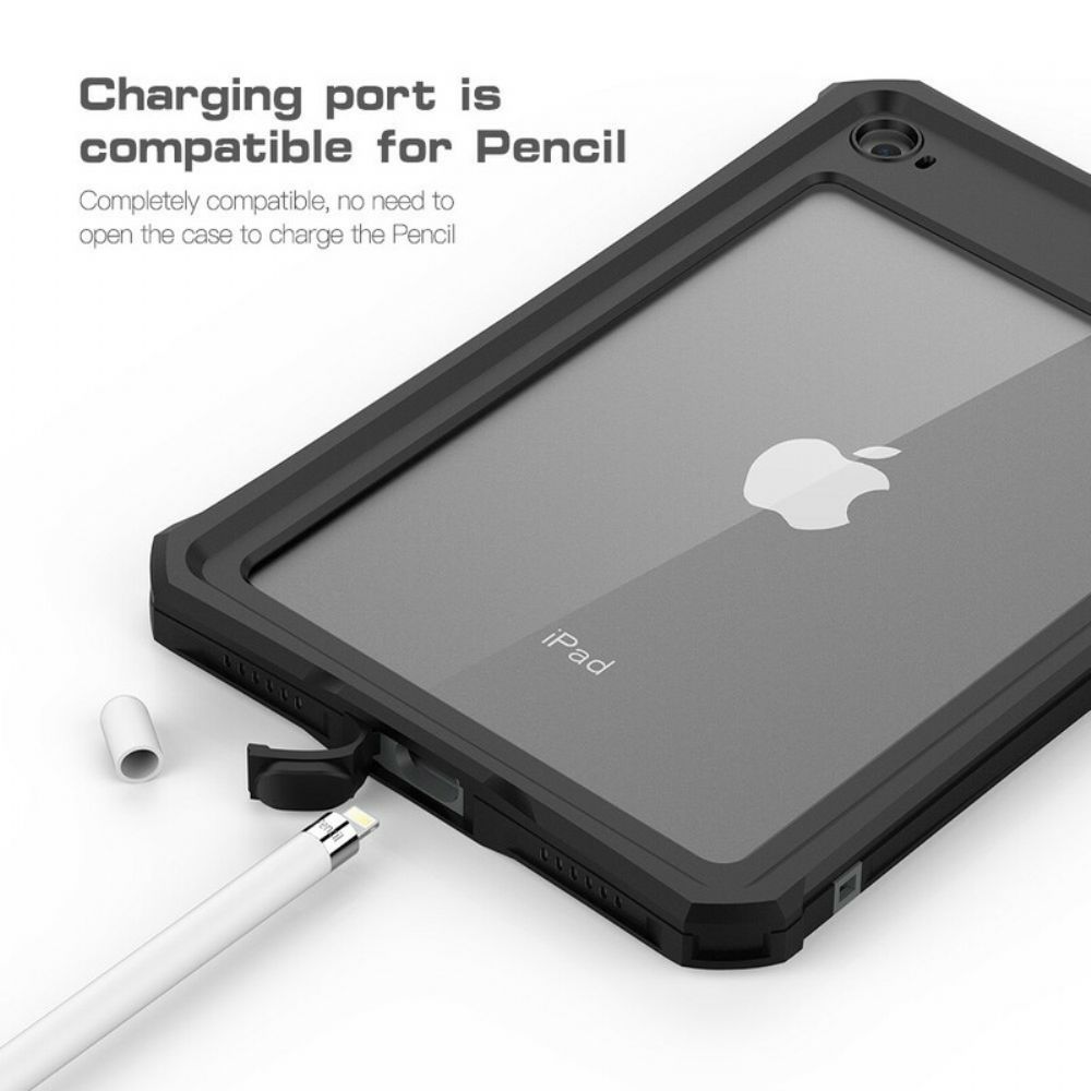 Hoesje voor iPad Mini 4 Waterdicht Met Standaard En Koord
