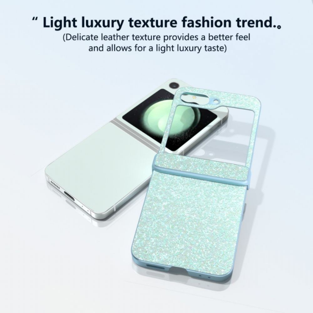 Hoesje Samsung Galaxy Z Flip 6 Glitter Bescherming Hoesje