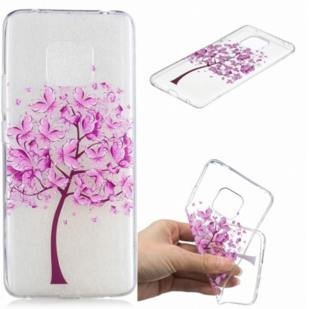 Hoesje voor Huawei Mate 20 Pro Transparante Vlinderboom