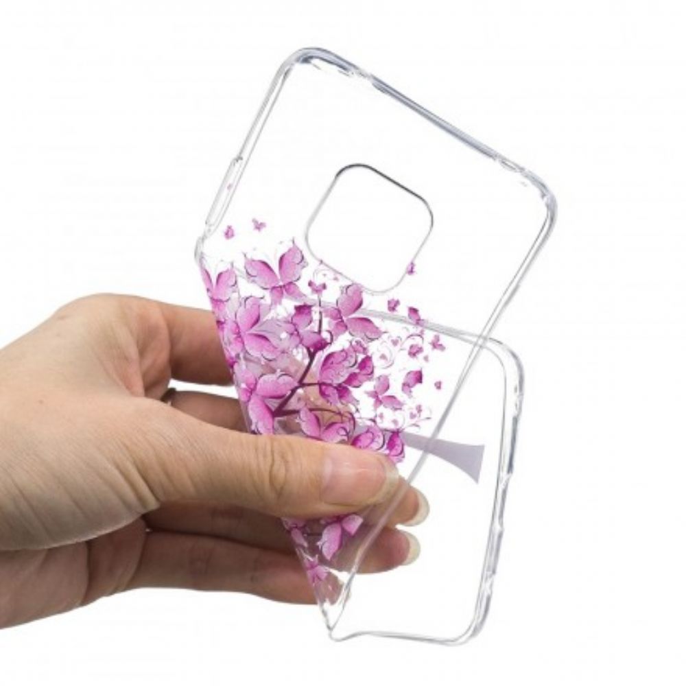 Hoesje voor Huawei Mate 20 Pro Transparante Vlinderboom