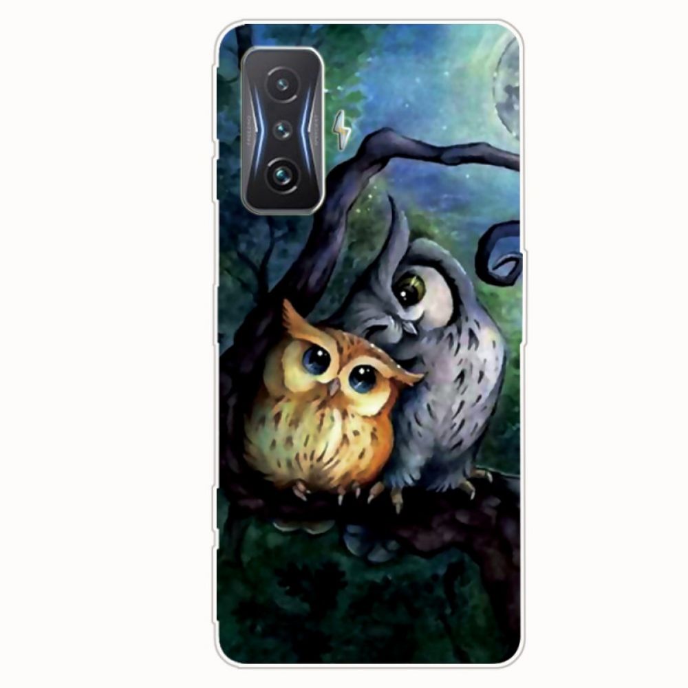 Hoesje voor Poco F4 GT Uil Schilderij