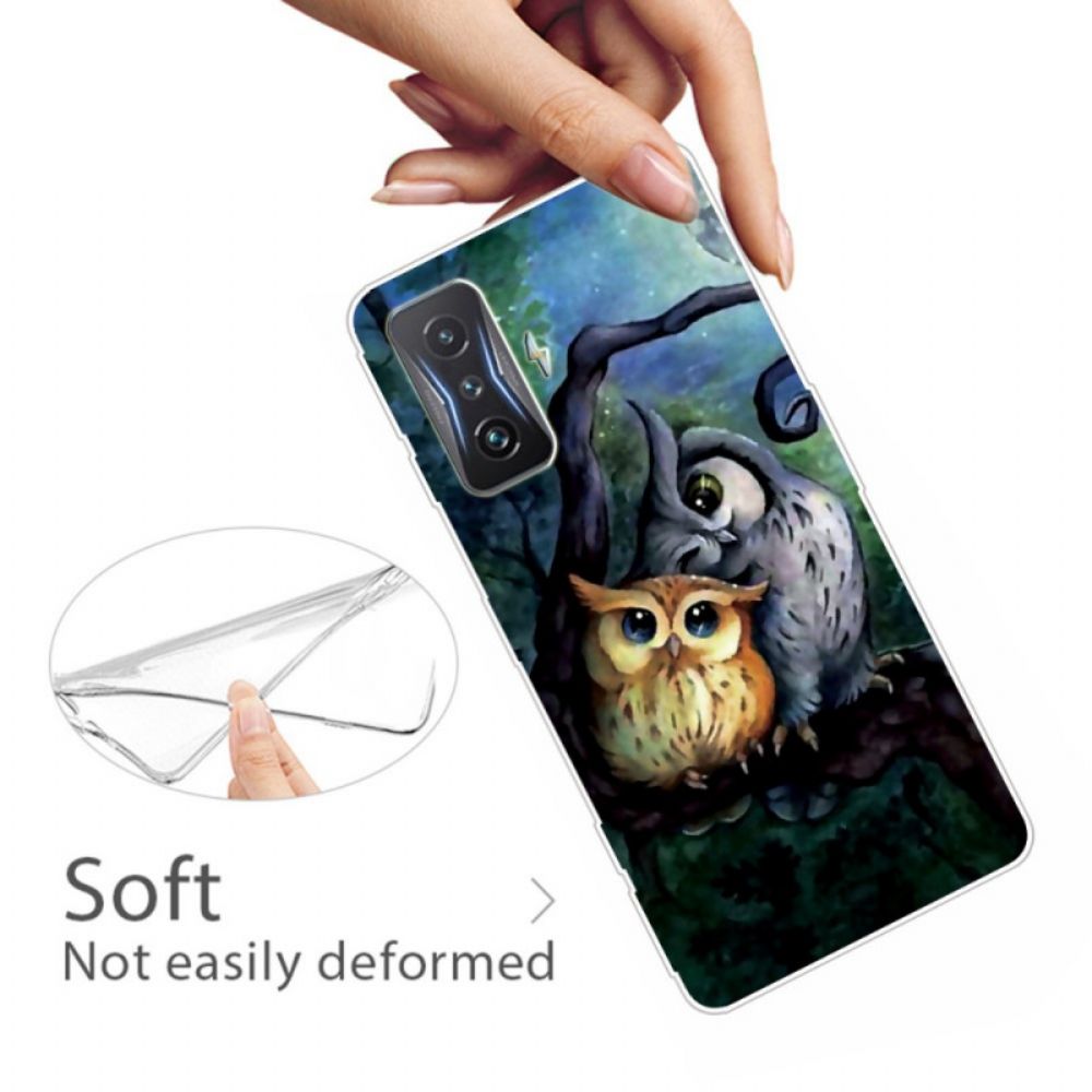 Hoesje voor Poco F4 GT Uil Schilderij