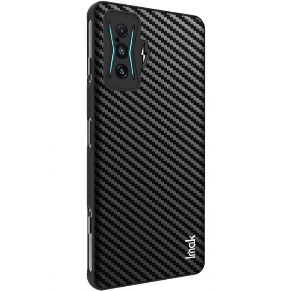 Telefoonhoesje voor Poco F4 GT Imak Koolstofvezel