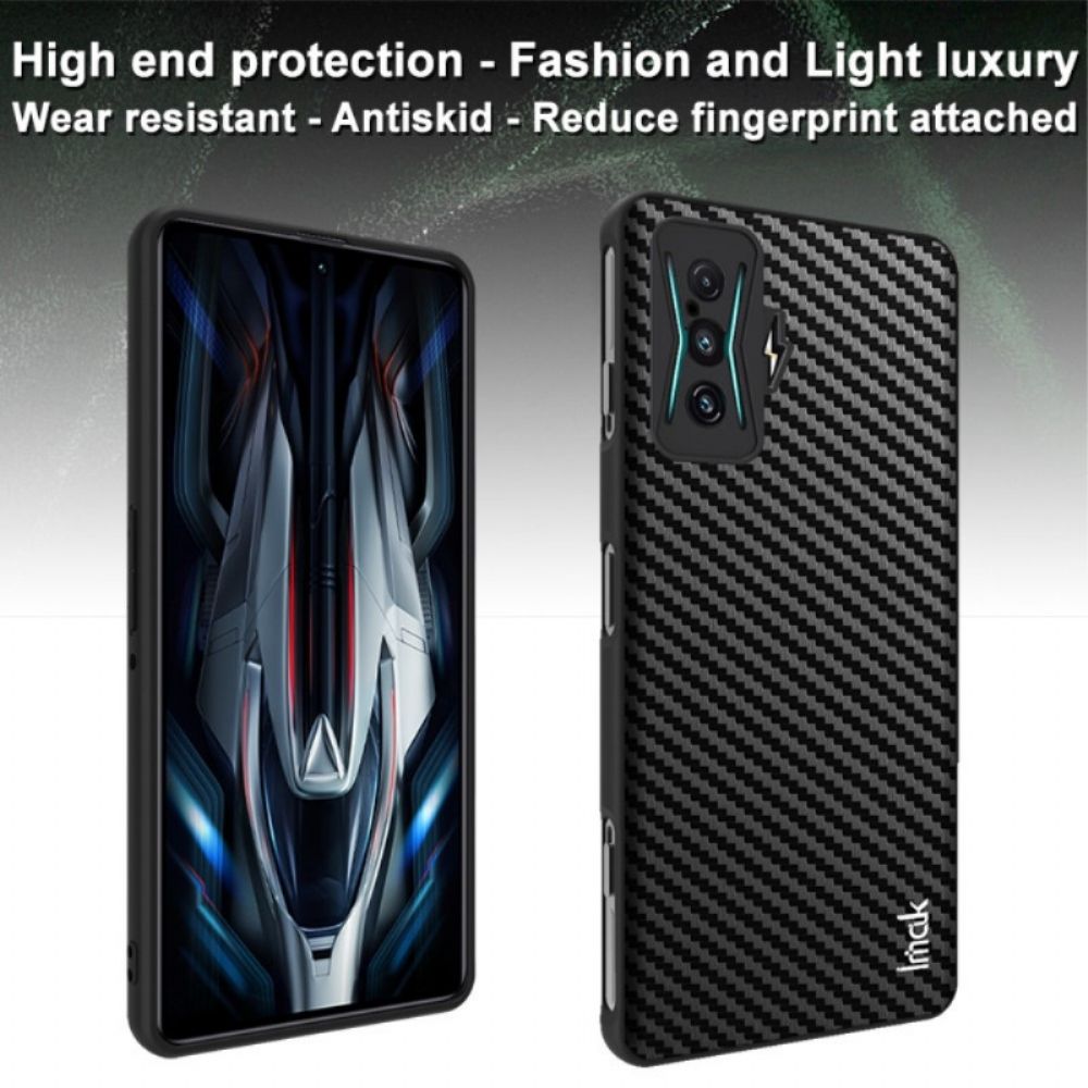 Telefoonhoesje voor Poco F4 GT Imak Koolstofvezel