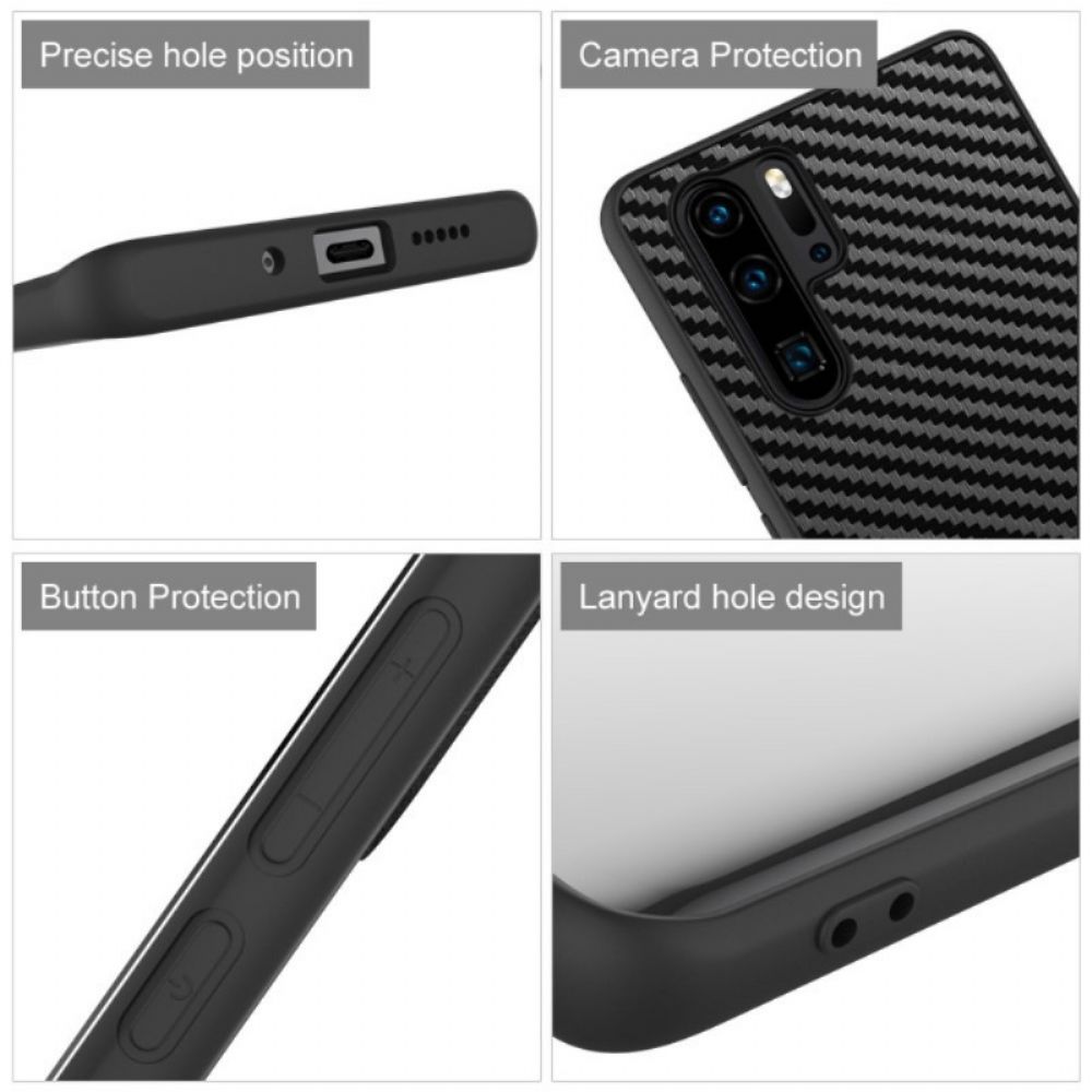 Telefoonhoesje voor Poco F4 GT Imak Koolstofvezel