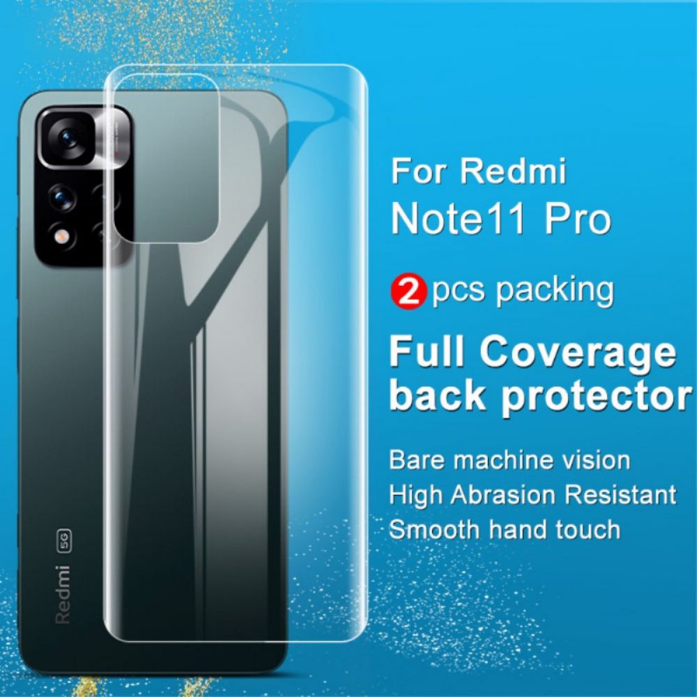 Beschermfolie Voor Scherm En Achterkant Xiaomi Redmi Note 11 Pro Plus 5G