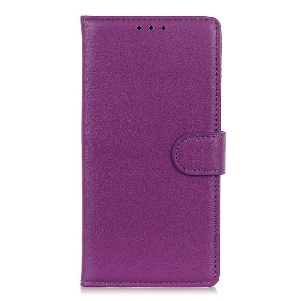 Flip Case voor Xiaomi Redmi Note 11 Pro Plus 5G Traditioneel Litchi-leer
