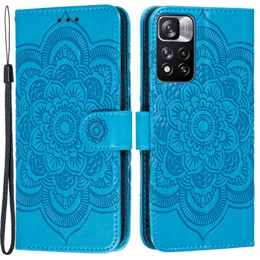 Flip Case voor Xiaomi Redmi Note 11 Pro Plus 5G Volledige Mandala