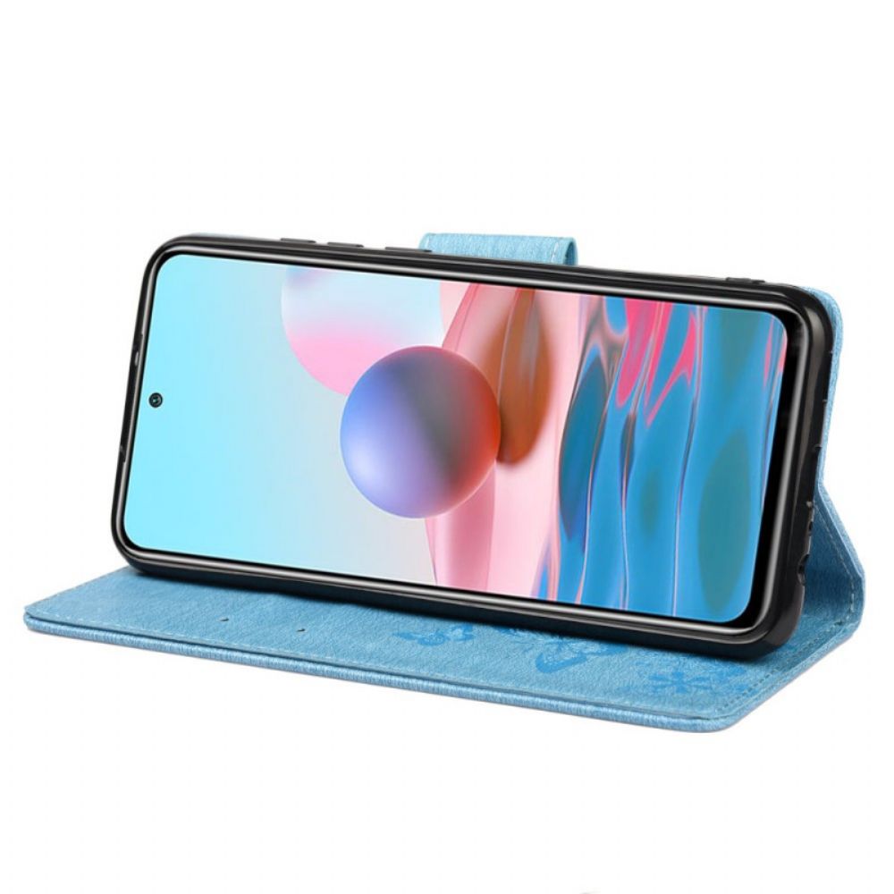 Folio-hoesje voor Xiaomi Redmi Note 11 Pro Plus 5G Alleen Vlinders