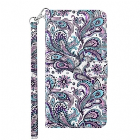 Folio-hoesje voor Xiaomi Redmi Note 11 Pro Plus 5G Bloemen 3d-patronen
