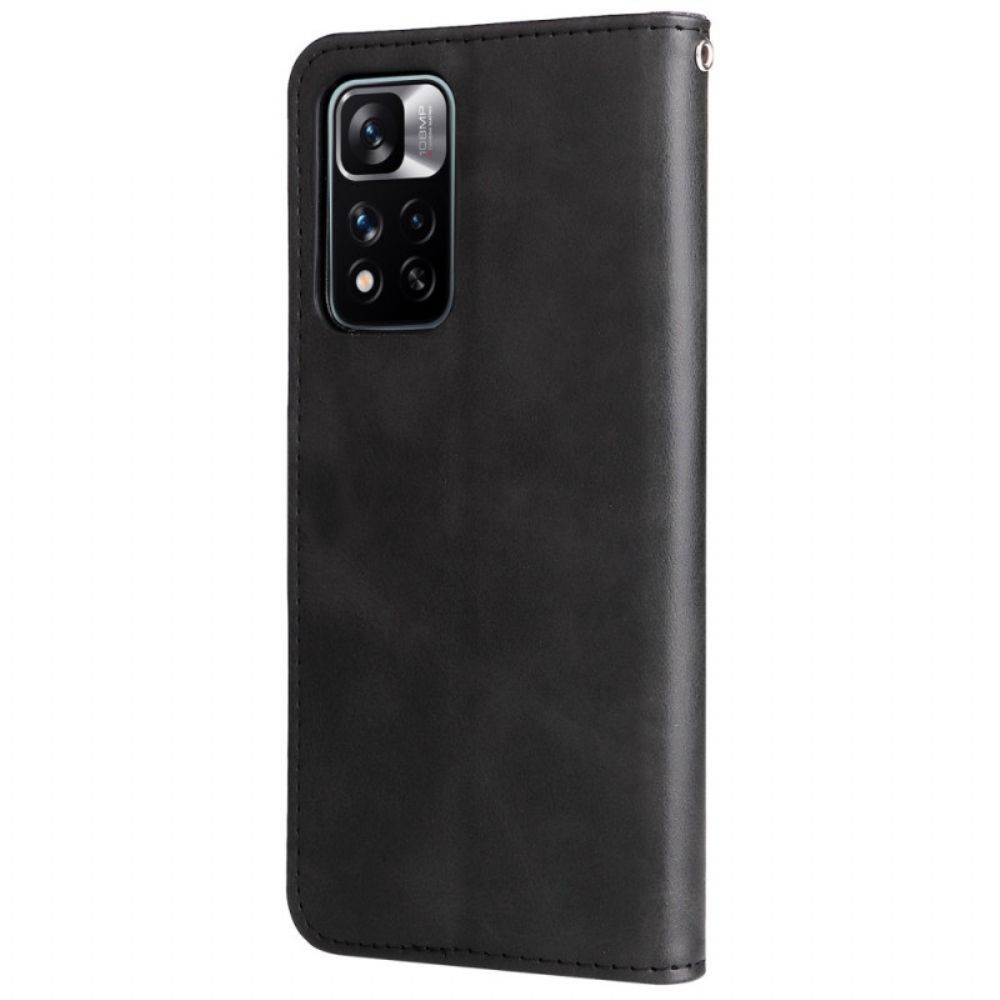 Folio-hoesje voor Xiaomi Redmi Note 11 Pro Plus 5G Portemonnee