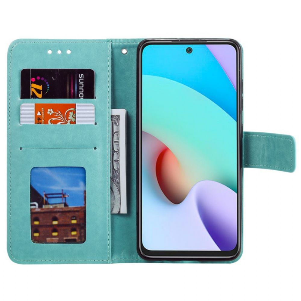 Folio-hoesje voor Xiaomi Redmi Note 11 Pro Plus 5G Zon Mandala