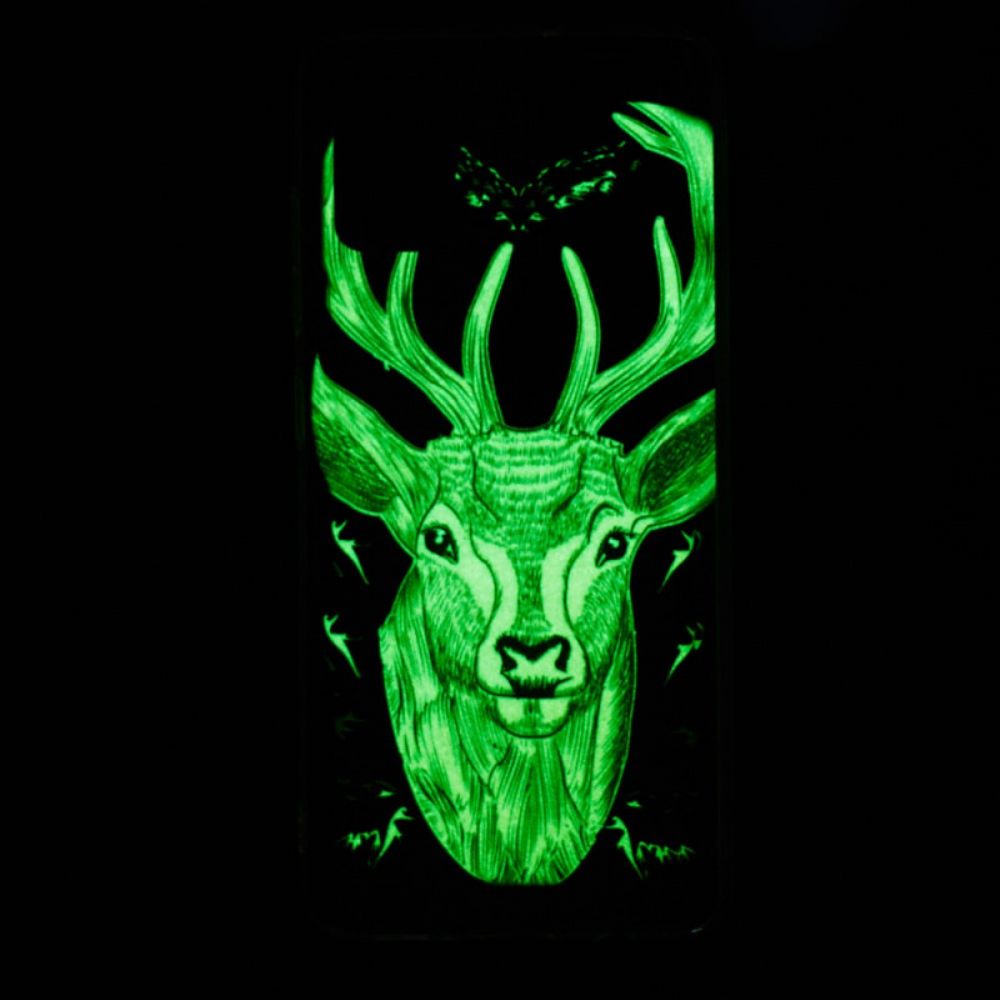 Hoesje voor Xiaomi Redmi Note 11 Pro Plus 5G Fluorescerend Majestueus Hert