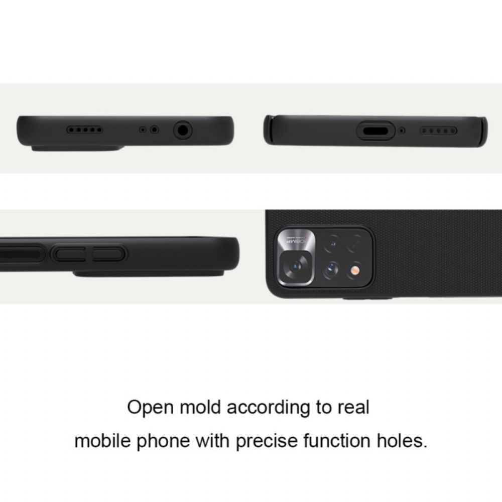 Hoesje voor Xiaomi Redmi Note 11 Pro Plus 5G Harde Vorst Nillkin