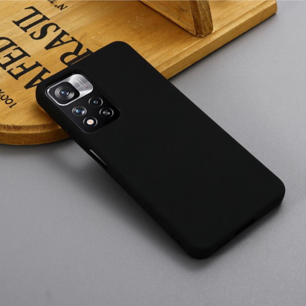 Hoesje voor Xiaomi Redmi Note 11 Pro Plus 5G Vloeibare Siliconen Met Koord