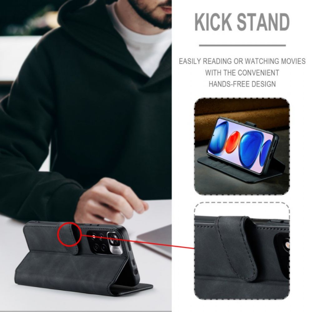 Leren Hoesje voor Xiaomi Redmi Note 11 Pro Plus 5G Dg.ming Retro