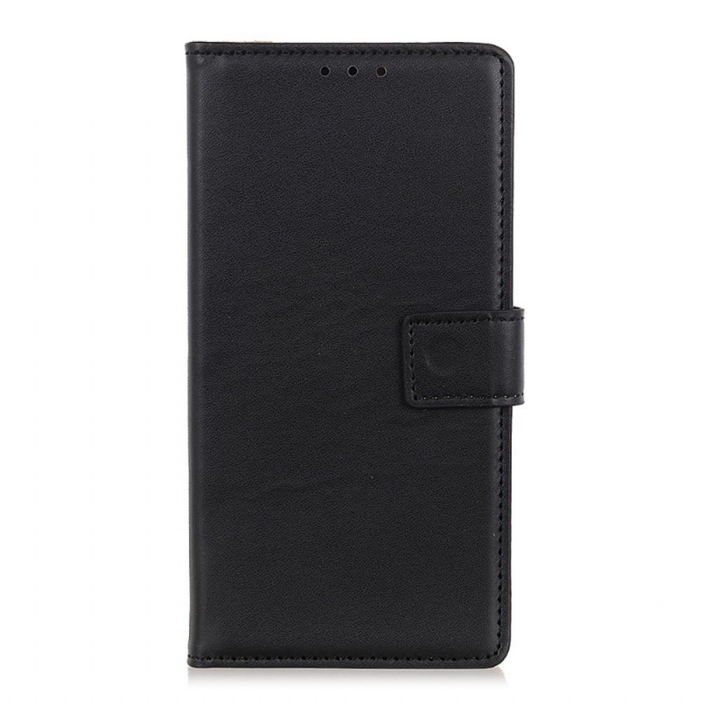 Leren Hoesje voor Xiaomi Redmi Note 11 Pro Plus 5G Eenvoudig Kunstleer