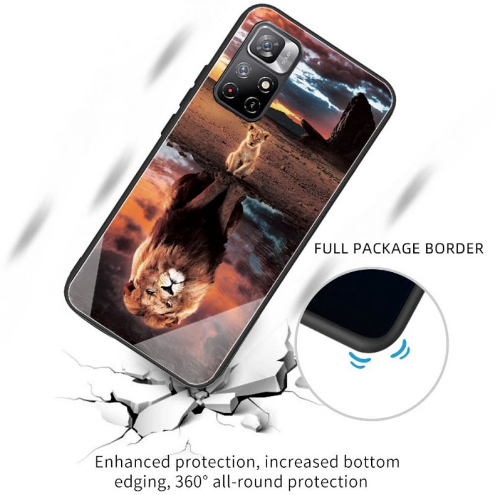 Telefoonhoesje voor Xiaomi Redmi Note 11 Pro Plus 5G Cub Dream Gehard Glas