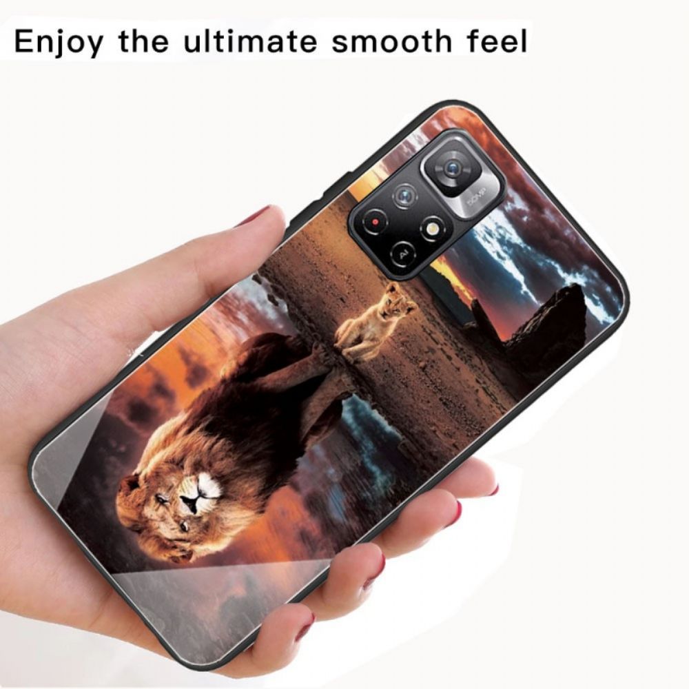 Telefoonhoesje voor Xiaomi Redmi Note 11 Pro Plus 5G Cub Dream Gehard Glas