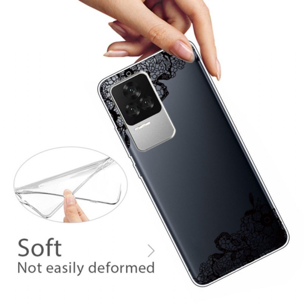 Hoesje voor Poco F4 Fijn Kant