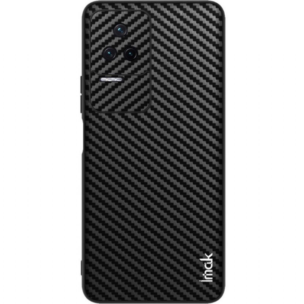 Hoesje voor Poco F4 Imak Koolstofvezel