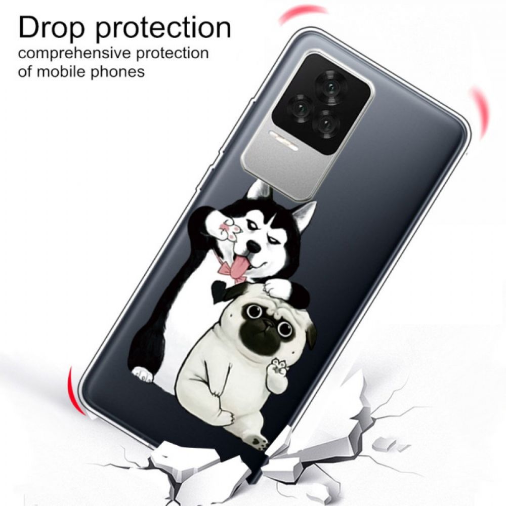 Hoesje voor Poco F4 Leuke Honden
