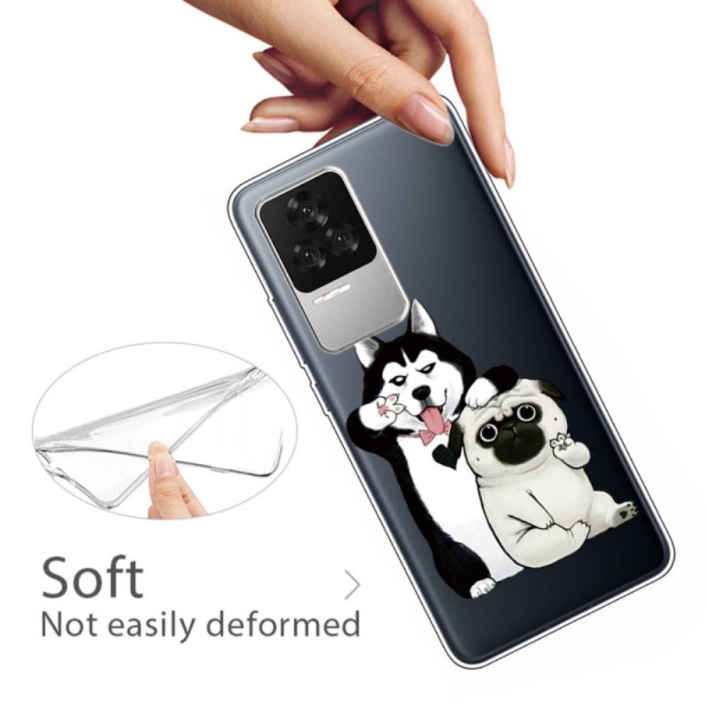 Hoesje voor Poco F4 Leuke Honden