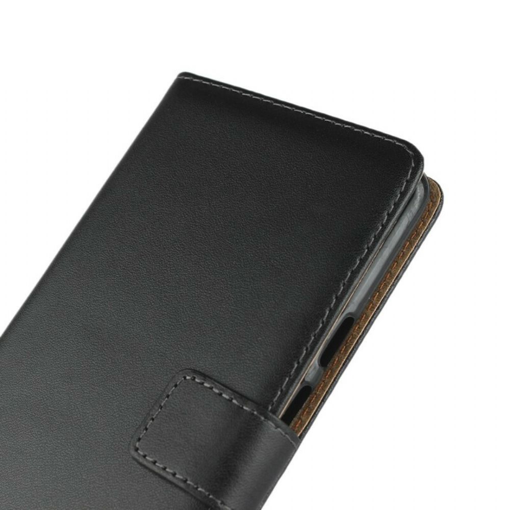 Folio-hoesje voor OnePlus 7 Pro Echt Leer Meer