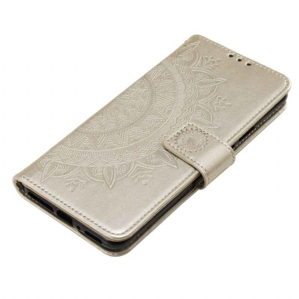 Folio-hoesje voor OnePlus 7 Pro Zonnemandala