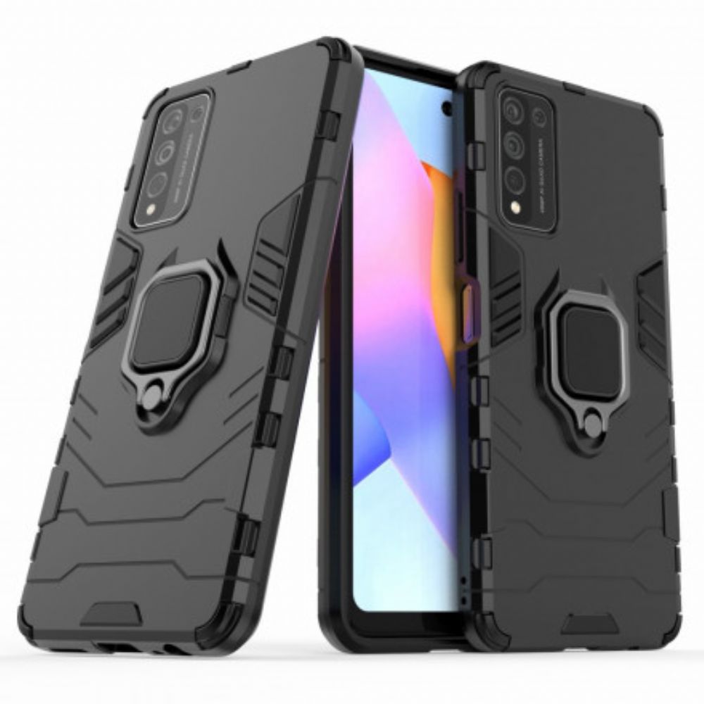 Hoesje voor Honor 10X Lite Resistente Ring