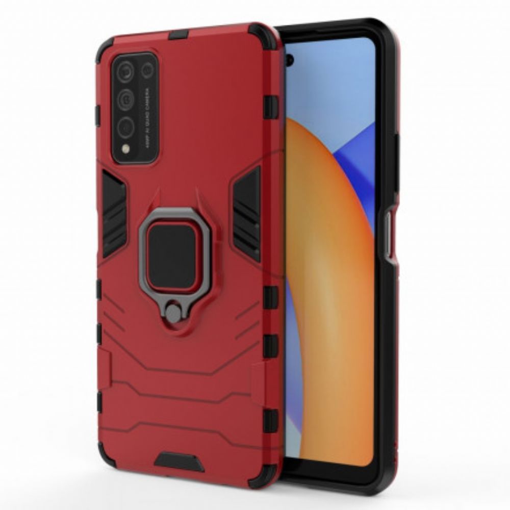 Hoesje voor Honor 10X Lite Resistente Ring