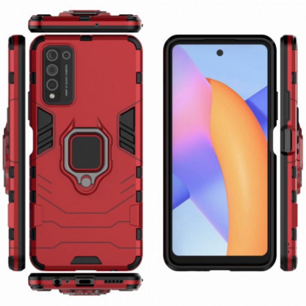 Hoesje voor Honor 10X Lite Resistente Ring