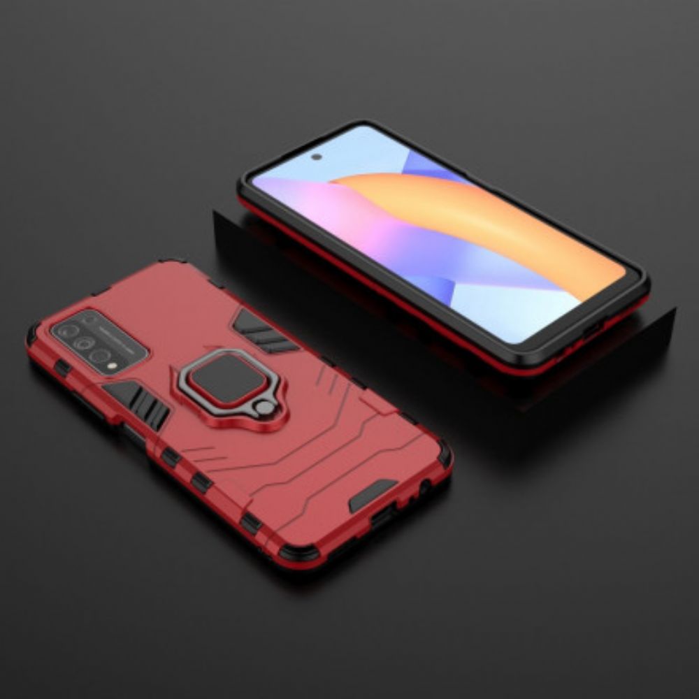 Hoesje voor Honor 10X Lite Resistente Ring